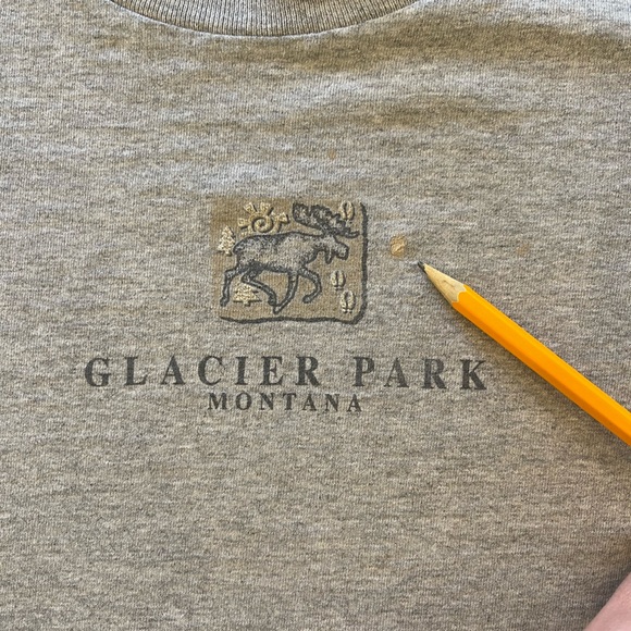 Glacier nation park vintage tee - Picture 4 of 7